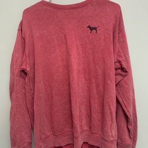Pink crew neck